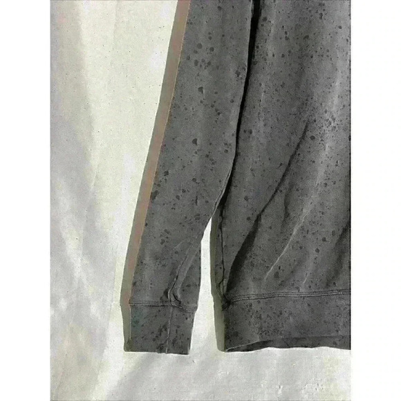 Athleta Womens Small Studio To Street Gray Paint Splatter Pullover Sweatshirt - Picture 3 of 7